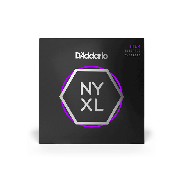 Струны для электрогитары D'ADDARIO NYXL1164 Medium 7-String (11-64)
