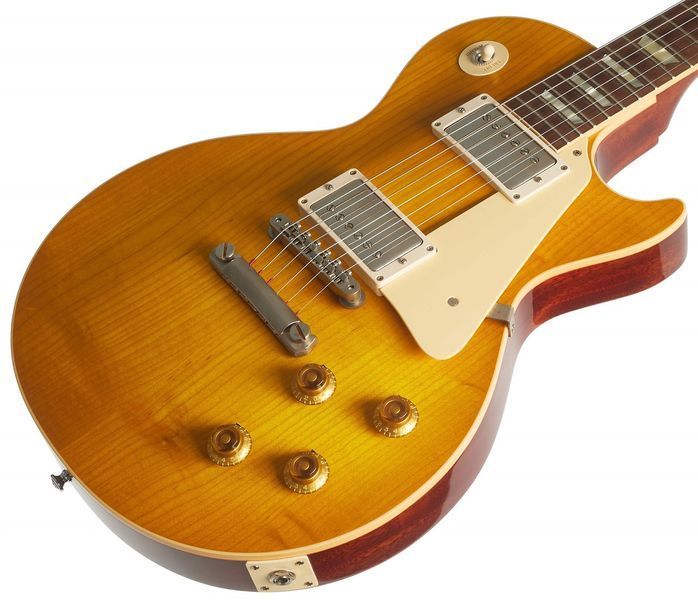 Електрогітара Gibson Custom Shop 1958 Les Paul Standard Reissue Light Aged Lemon Burst