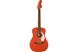 Электроакустическая гитара Fender Malibu Player Fiesta Red WN - фото 3