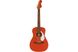 Электроакустическая гитара Fender Malibu Player Fiesta Red WN - фото 1