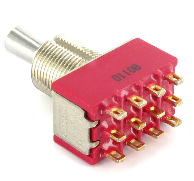 DI MARZIO EP1111 MINI SWITCH 3 POSITION ON-ON-ON - 5