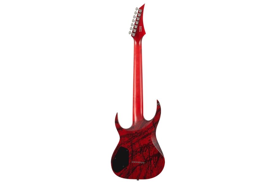 Електрогітара Solar Guitars A2.7 Canibalismo Blood Red Open Pore W/Blood Splatter