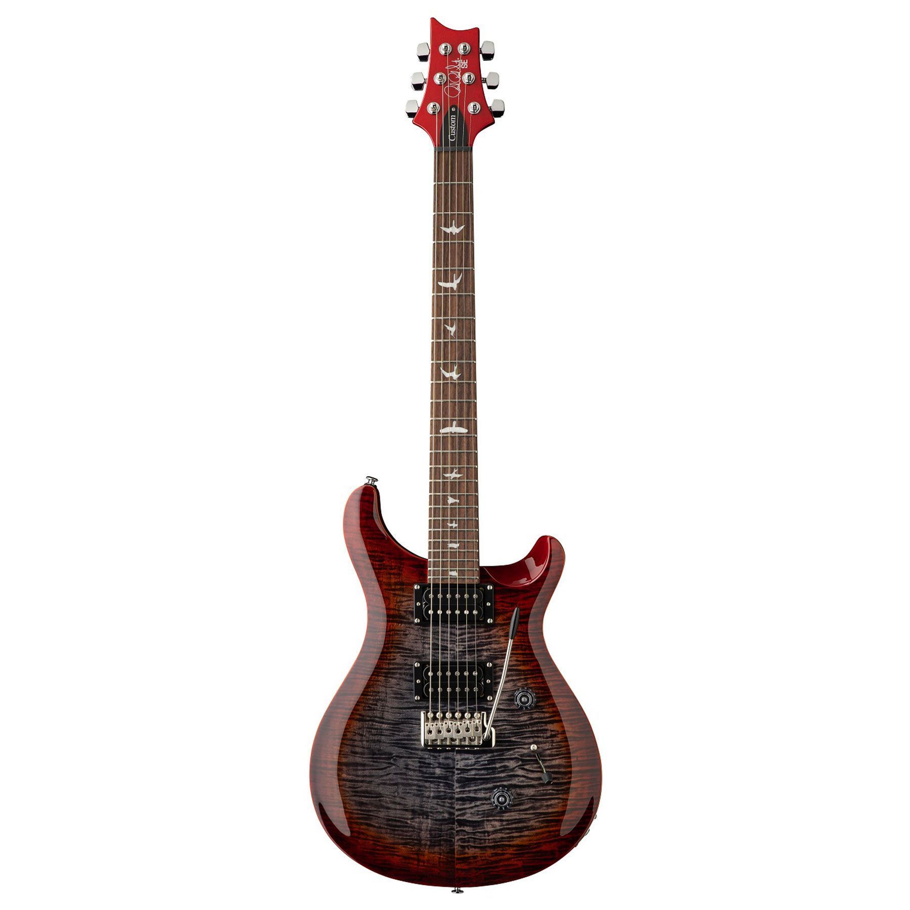 PRS Custom SE ワインレッド エレキギター Электрогитара PRS SE Custom 24 (Charcoal Cherry Burst) ○ Купить в