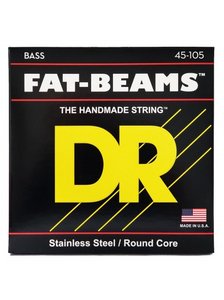 Струны для бас-гитары DR Strings Fat-Beams Bass - Medium (45-105)