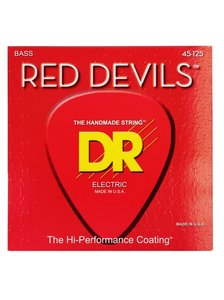 Струны для бас-гитары DR Strings Red Devils Bass - Medium - 5-String (45-125)