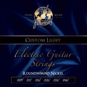 Струны для электрогитары FRAMUS 45210 Blue Label Custom Light (09-46)