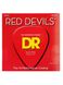 Струни для бас-гітари DR Strings Red Devils Bass - Medium - 5-String (45-125) - фото 1