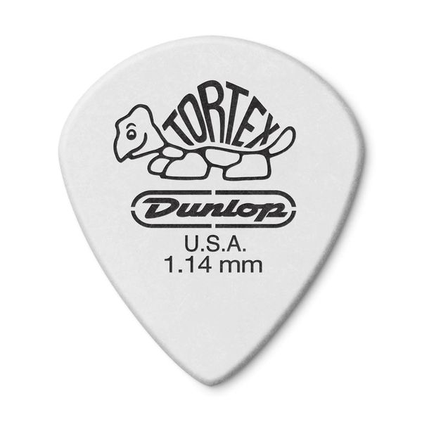 Набір медіаторів Dunlop Tortex White Jazz III Pick 1.14mm