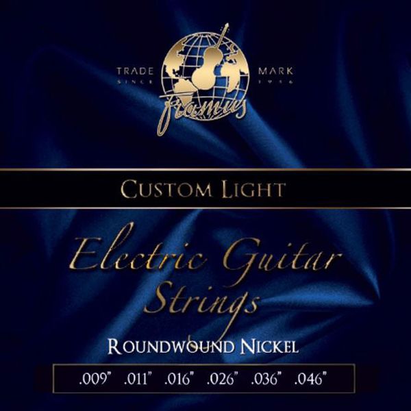 Струни для електрогітари FRAMUS 45210 Blue Label Custom Light (09-46)