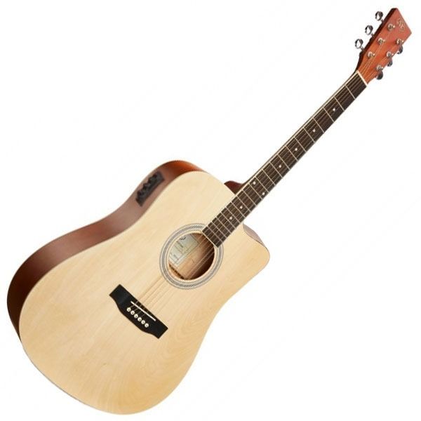 Акустическая гитара SX SD104CE