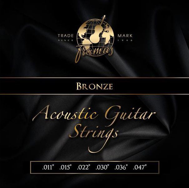 Струны для акустической гитары FRAMUS 48200 Bronze Light (11-47)