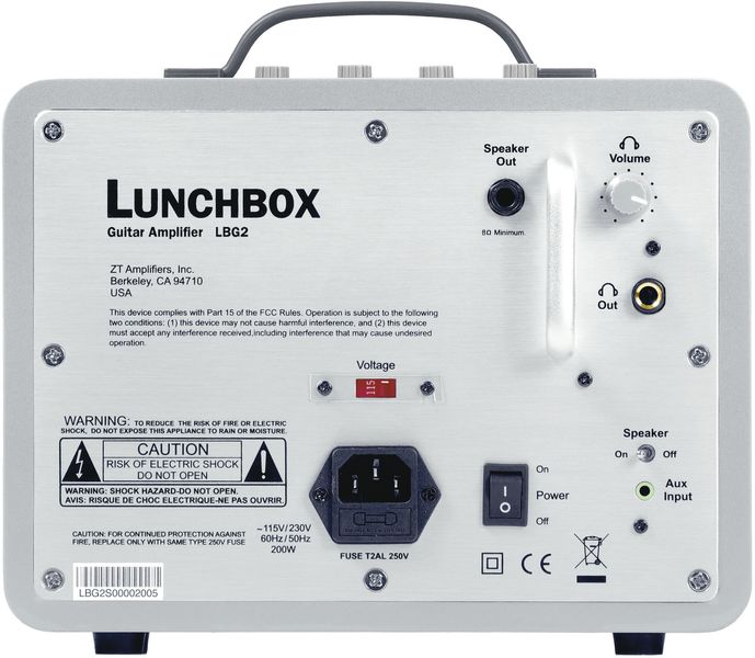 Комбопідсилювач ZT Lunchbox Amplifier