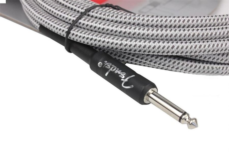 Кабель інструментальний Fender Cable Professional Series 18.6' White Tweed