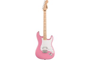 Электрогитара Squier by Fender Sonic Stratocaster HT H MN Flash Pink