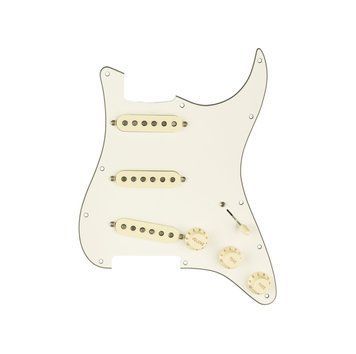 Пікгард зі звукознімачами FENDER PRE-WIRED STRAT PICKGUARD ORIGINAL '57/'62 SSS PARCHENT