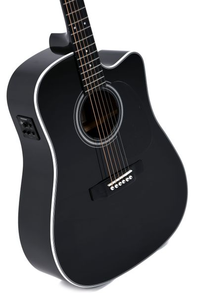 Электроакустическая гитара Sigma DMC-1E-BKB