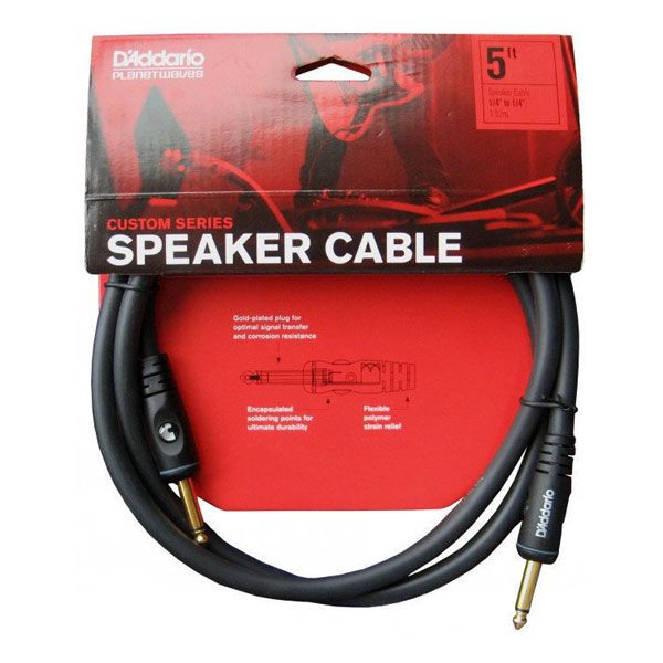 Кабель D'ADDARIO PW-S-05 Custom Series Speaker Cable (1.5m)