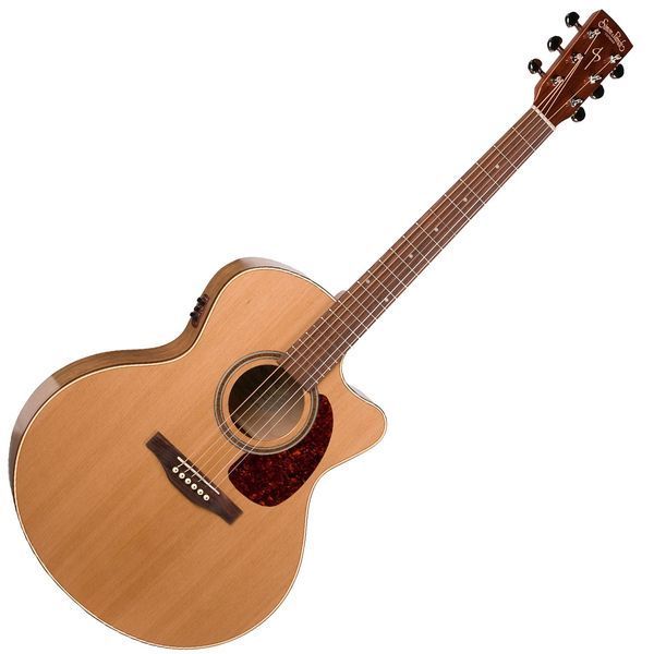Акустична гітара Simon&Patrick 033751 - CW GT Mini Jumbo Cedar EQ with Bag (Made in Canada)