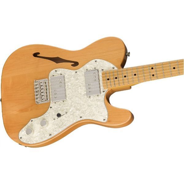 Электрогитара SQUIER by Fender Vintera 70s Telecaster Thinline MN Aged Natural