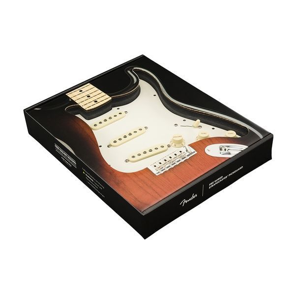 Пікгард зі звукознімачами FENDER PRE-WIRED STRAT PICKGUARD ORIGINAL '57/'62 SSS PARCHENT
