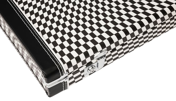 Кейс для электрогитары Fender Classic Series Strat/Tele Case Wavy Checkerboard