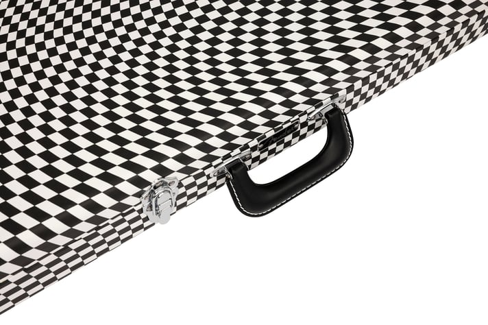 Кейс для электрогитары Fender Classic Series Strat/Tele Case Wavy Checkerboard