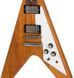 Електрогітара GIBSON FLYING V Antique Natural - фото 5