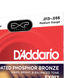 Струни для акустичної гітари D'ADDARIO EXP17 EXP Coated Phosphor Bronze Medium (13-56) - фото 4
