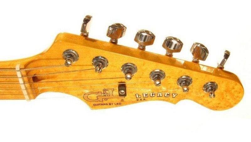 Електрогітара G&L LEGACY (Honey, maple, 3-ply Tortoise Shell). №CLF45546. Made in USA