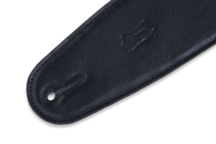 Гітарний ремінь Levy's M4GF-BLK Classics Series Padded Garment Leather Bass Strap (Black)