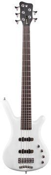 Бас-гитара WARWICK RockBass Corvette Basic, 5-String (Solid White High Polish)