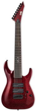 Електрогітара LTD SC-608 Baritone (Red Sparkle)