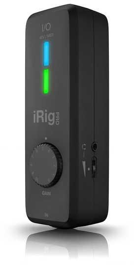 DTM・DAW IK Multimedia iRig Pro I/O Аудиоинтерфейс IK MULTIMEDIA iRIG PRO I/O ○ Купить в интернет