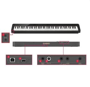 Цифрове піаніно Casio PX-S1100RDC