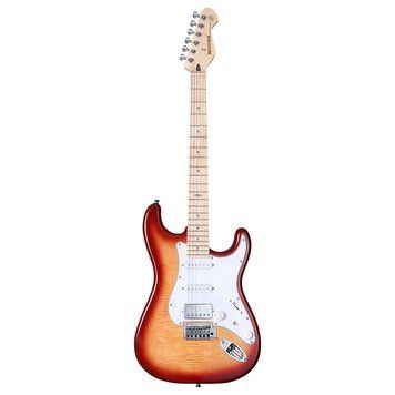 Электрогитара MOOER MSC30 Pro (Sunset Red)