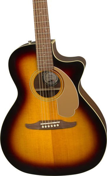 Электроакустическая гитара Fender Newporter Player Wn Sunburst