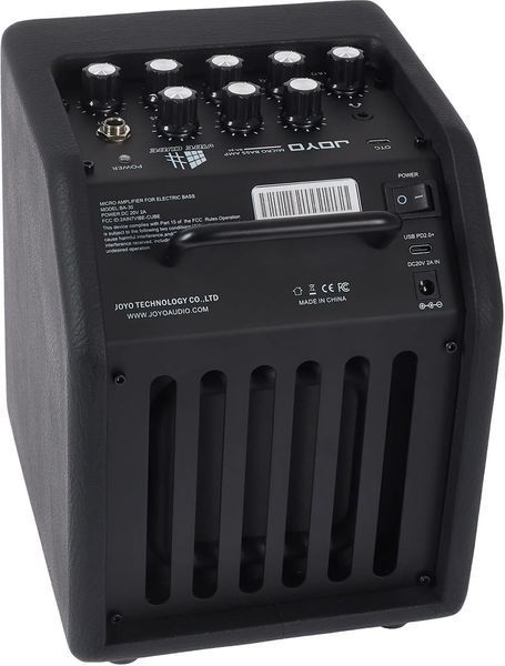 Комбопідсилювач для бас-гітари Joyo BA-30 Black (30W)