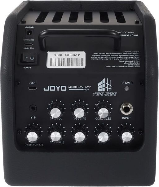 Комбопідсилювач для бас-гітари Joyo BA-30 Black (30W)