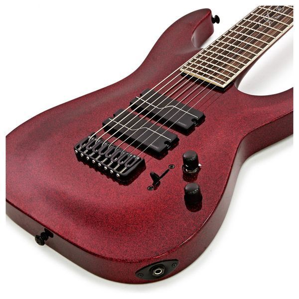 Электрогитара LTD SC-608 Baritone (Red Sparkle)