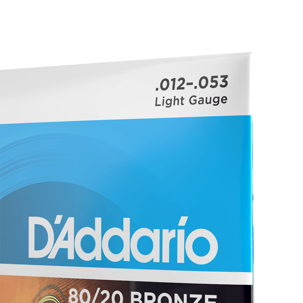 Струни для акустичної гітари D'Addario EJ11 80/20 Bronze Regular Light (12-53)