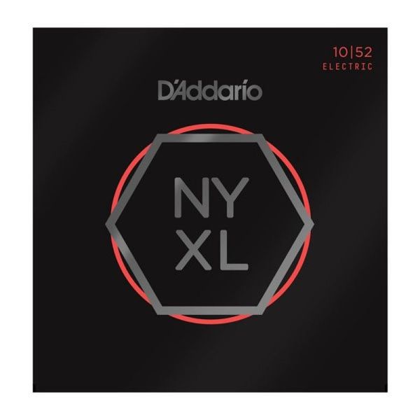 Струны для электрогитары D'ADDARIO NYXL1052 Light Top/Heavy Bottom (10-52)