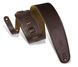 Гитарный ремень Levy's M4GF-DBR Classics Series Padded Garment Leather Bass Strap (Dark Brown) - фото 1