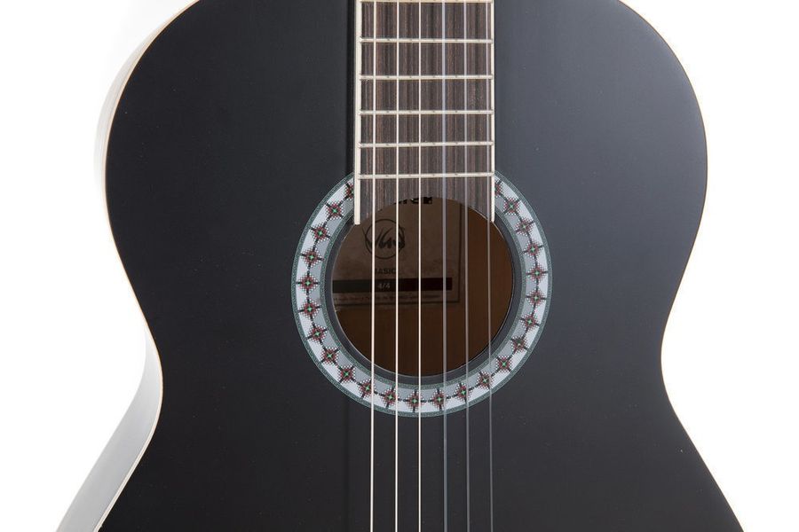 Классическая гитара з звукозниметелем GEWApure Basic Electro 4/4 (Black)