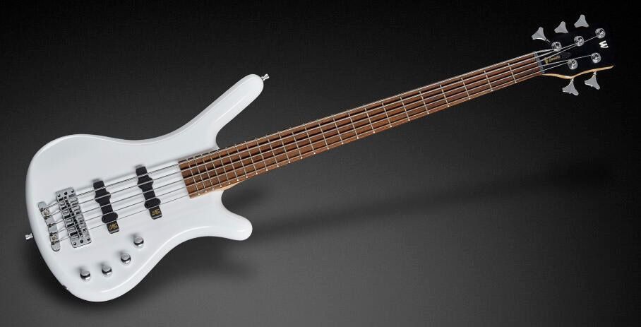 Бас-гитара WARWICK RockBass Corvette Basic, 5-String (Solid White High Polish)