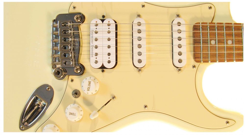 Електрогітара G&L LEGACY HB (Vintage White, rosewood, 3-ply Creme). №CLF064293. Made in USA