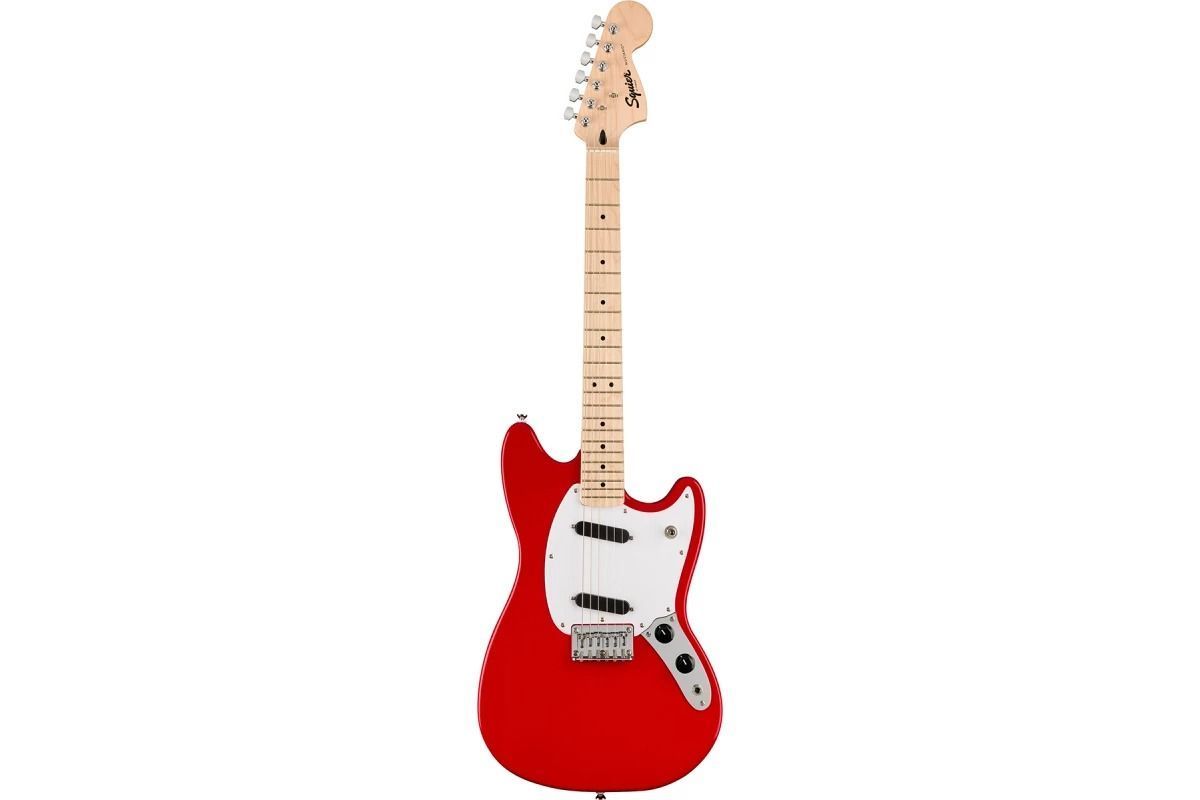 ギター SQUIER Sonic Mustang Torino Red Електрогітара Squier by Fender Sonic Mustang MN Torino Red