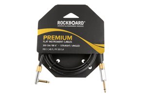 Кабель ROCKBOARD Premium Flat Instrument Cable, Straight/Angled (300 cm)