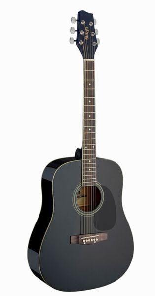 Акустична гітара STAGG G SA20D BLK