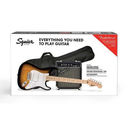 Гитарный набор Электрогитара Squier by Fender Sonic Stratocaster