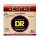 Струни для акустичної гітари DR Strings Veritas Coated Core Acoustic Guitar Strings - Custom Light (11-50) - фото 1